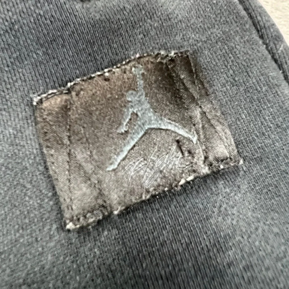 JORDAN Flight Fleece Sweatpants Mens Small Black FV7059-010 Joggers NBA Jumpman